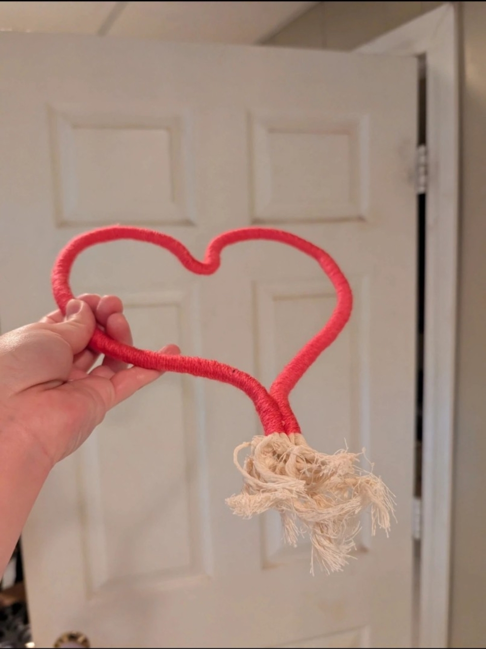 Pink Heart-Shaped Rope Decor - Picture 9 of 11